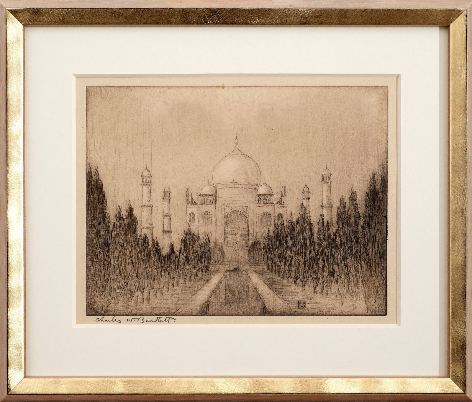 Charles W. Bartlett, Taj Mahal, 1916
