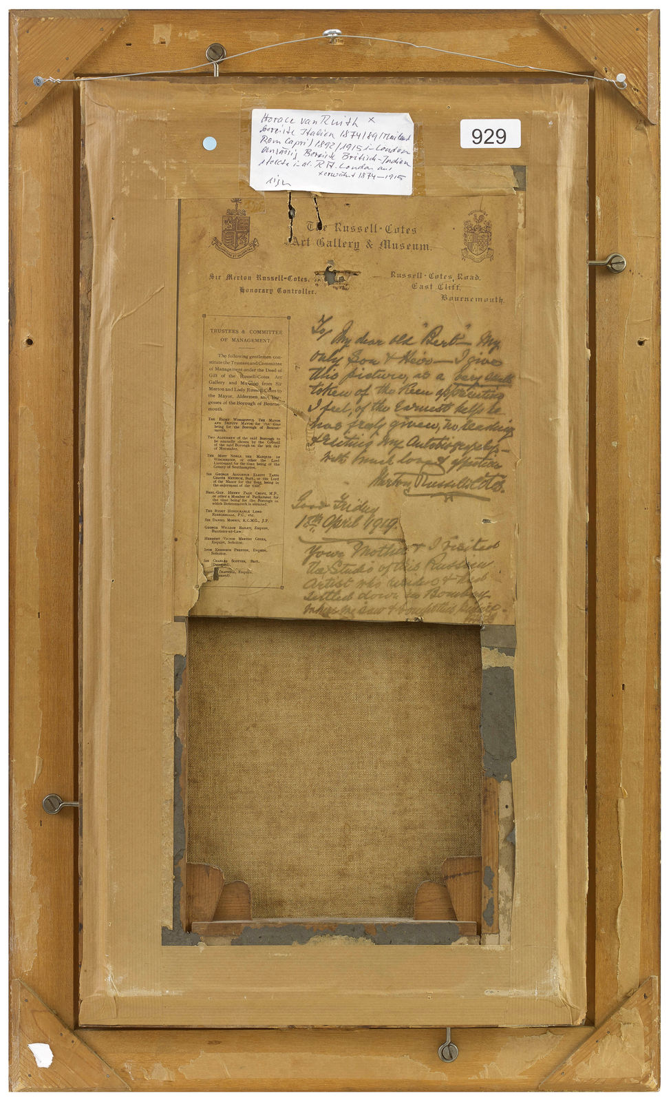 Horace Van Ruith, Smoking Figure, c.1880