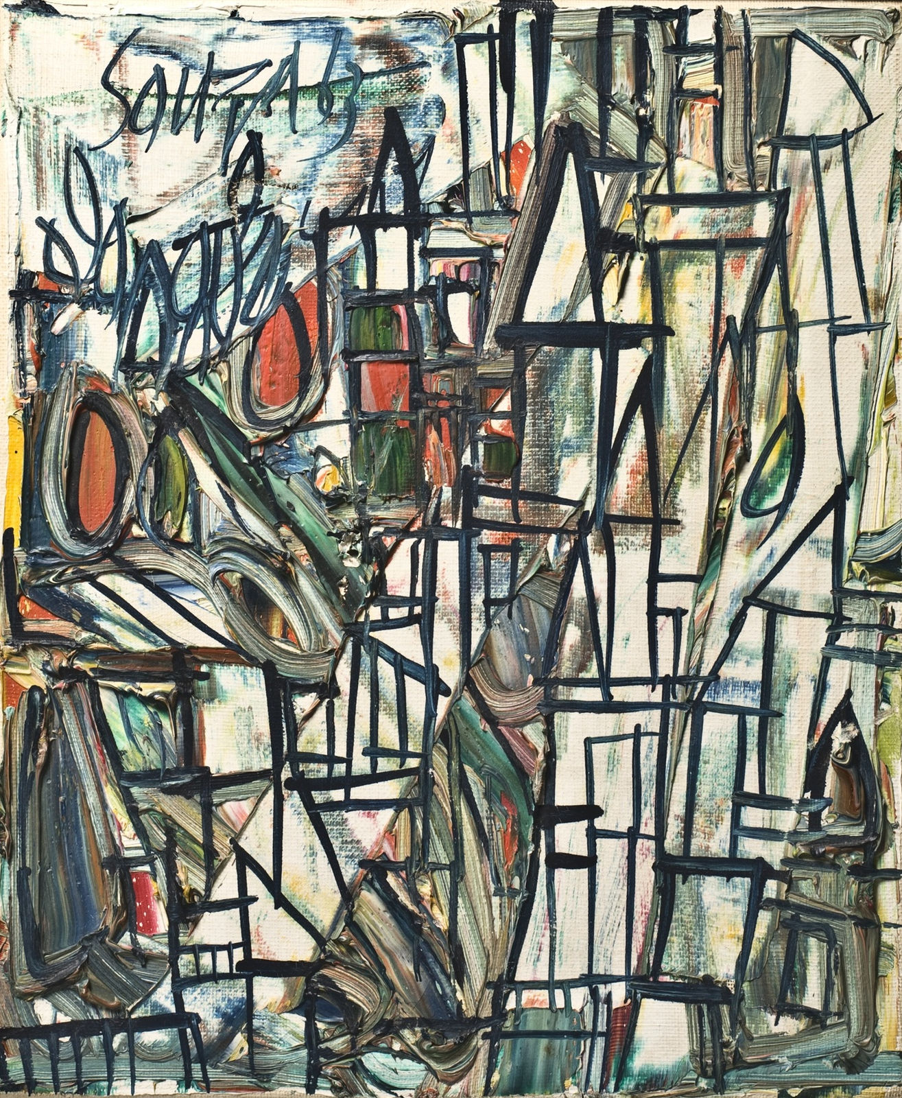 Francis Newton Souza, Abstract Landscape, 1963