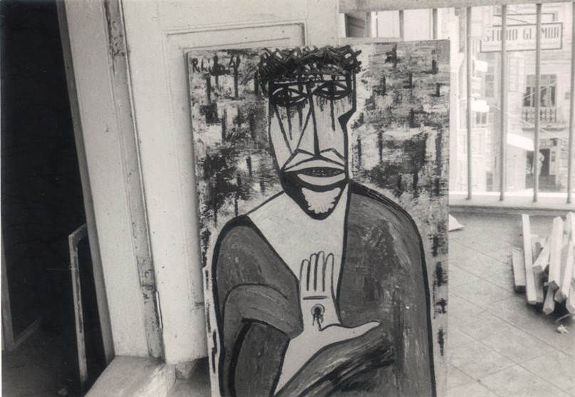 Lancelot Ribeiro, Untitled (Christ Displaying His Wounds), 1961