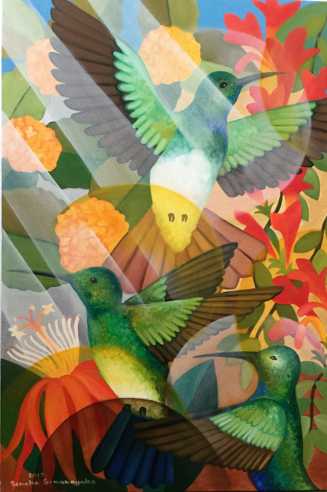 Senaka Senanayake, With the Sun, 2017