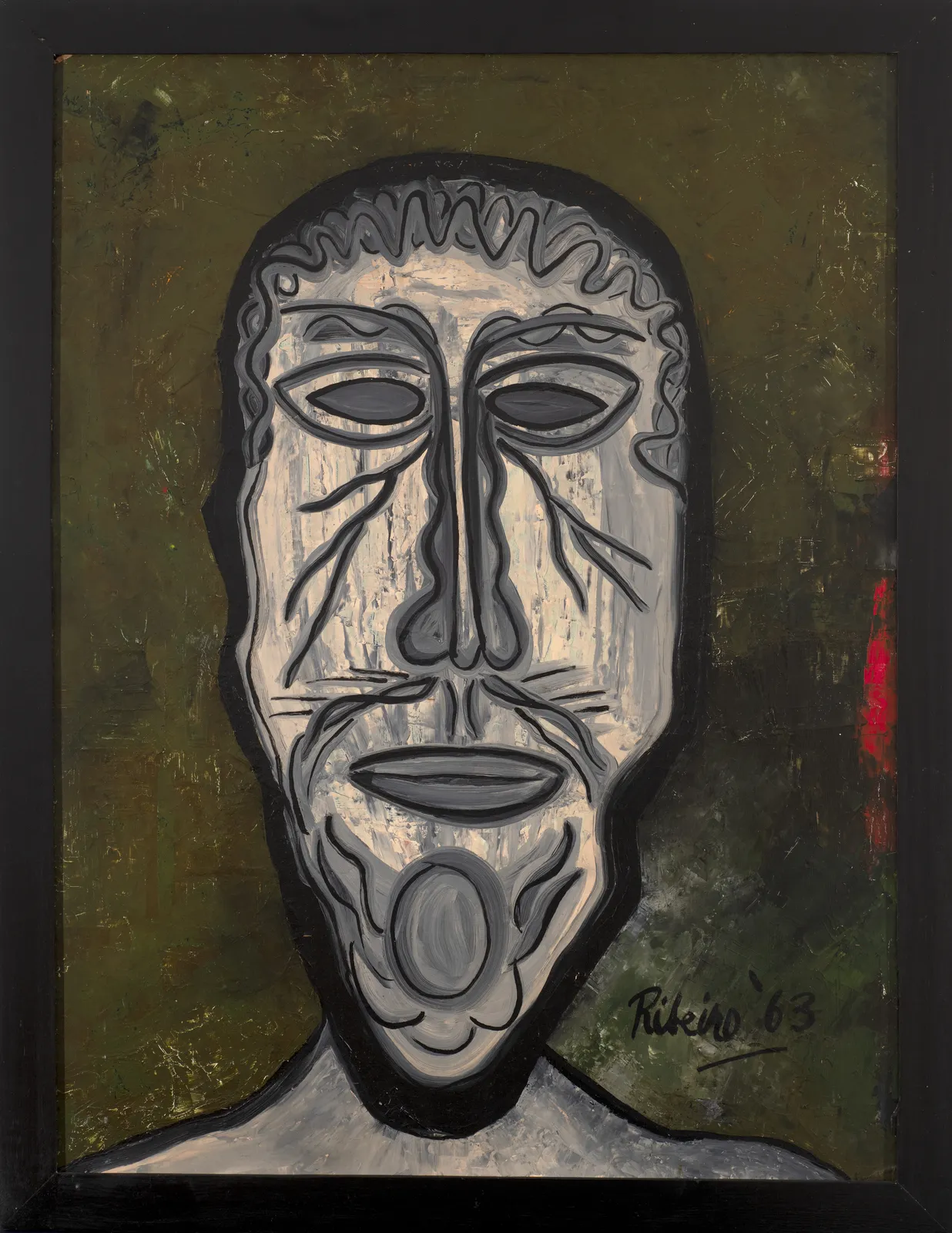 Lancelot Ribeiro, Head of a Man, 1963