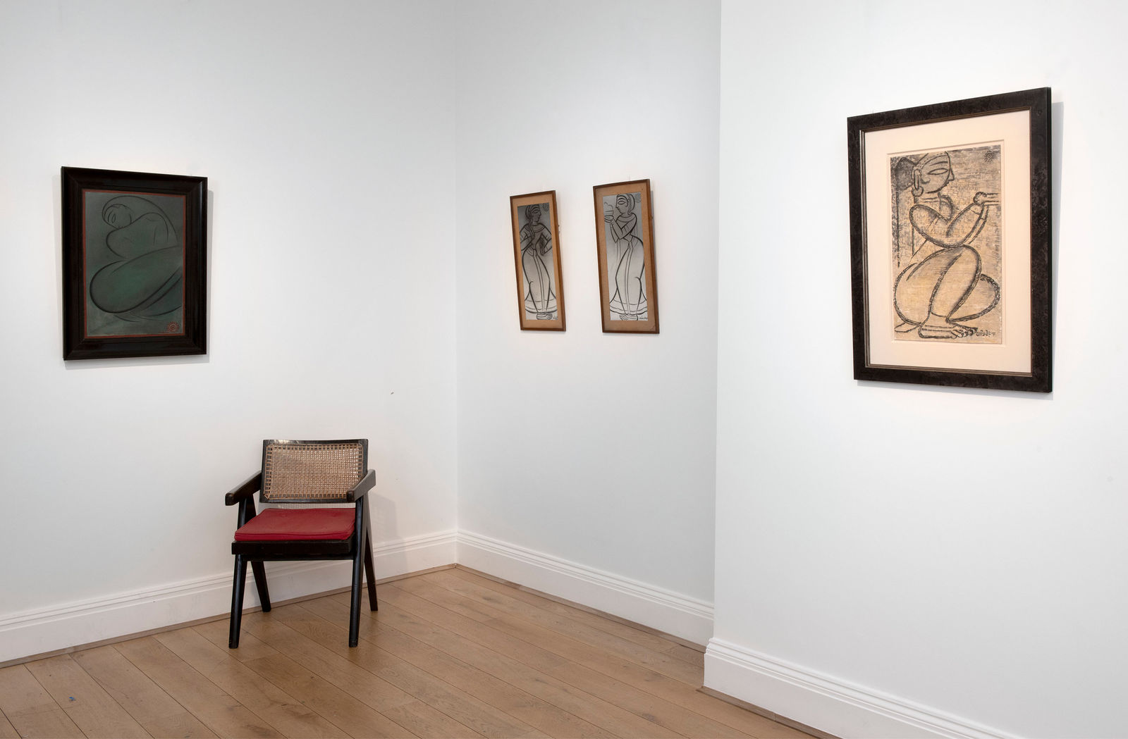 Jamini Roy, Untitled (Puja), Circa 1950s