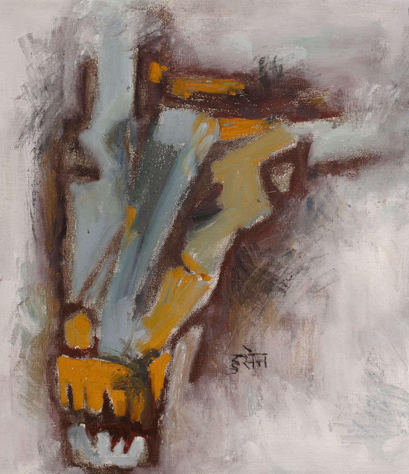 Maqbool Fida Husain, Untitled (Horse), Circa 1962
