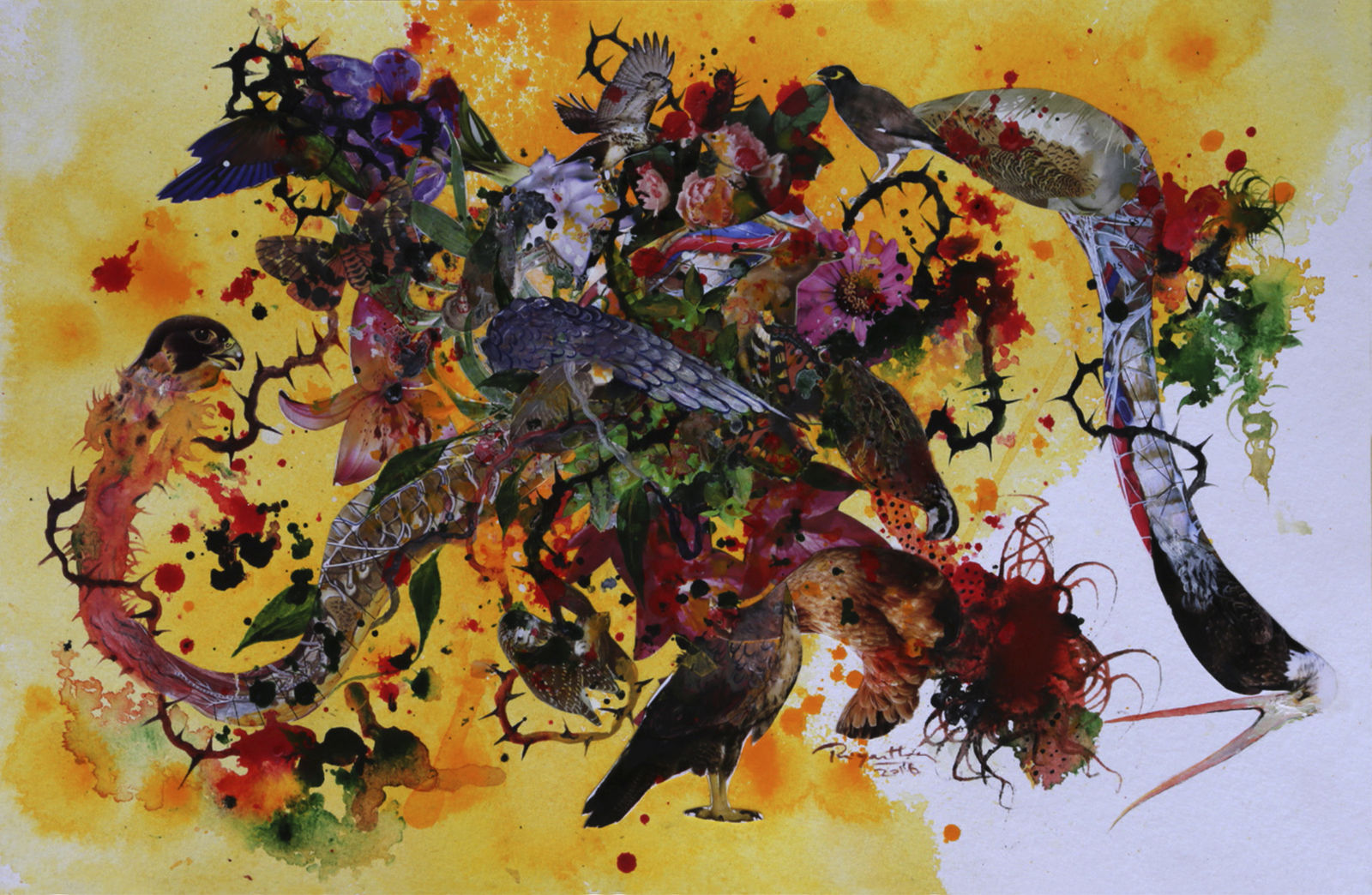 Priyantha Udagedara, Garden of Earthly Delight VIII, 2016