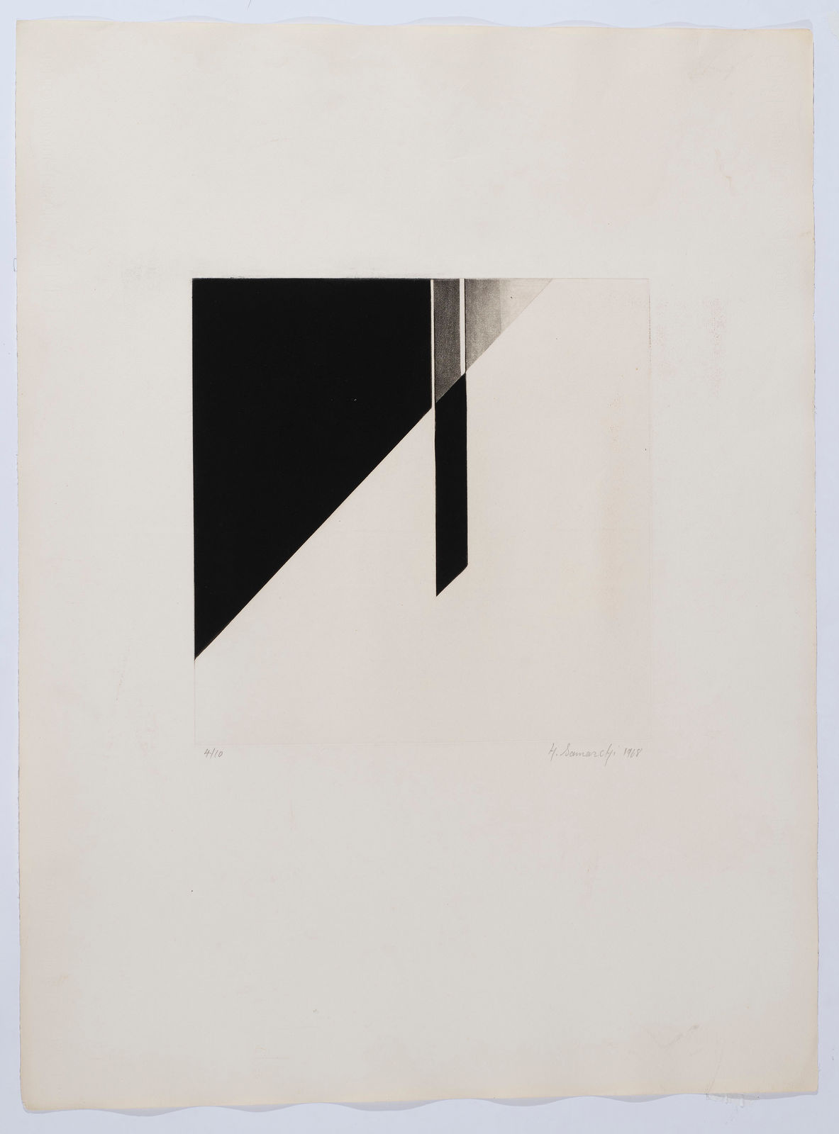 Hashim Samarchi, Composition No. 1, 1967