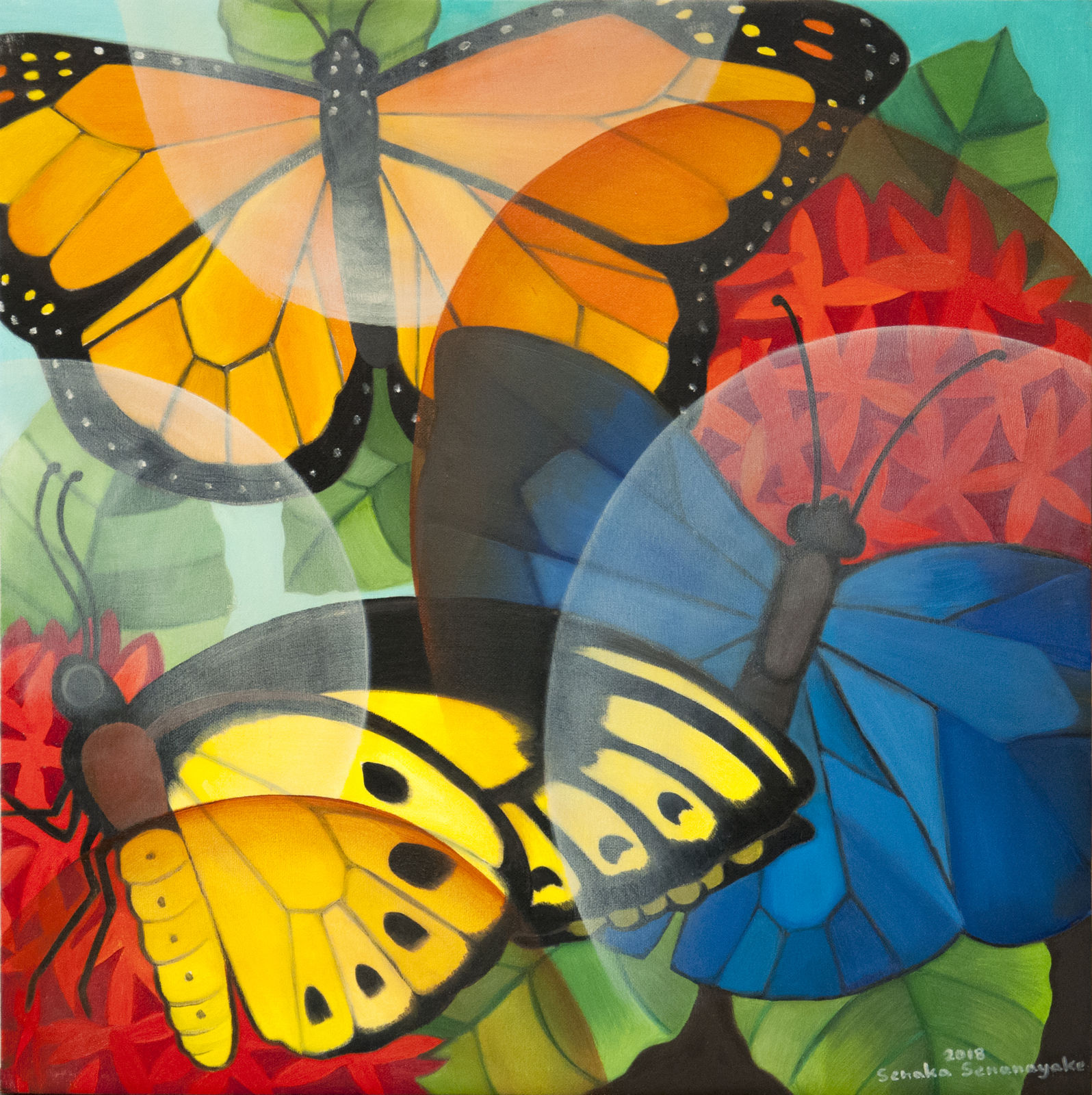 Senaka Senanayake, Butterflies, 2018