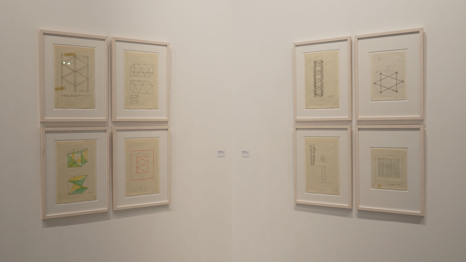 Rasheed Araeen, Untitled, 1 (Set of 4), circa 1960-1970s