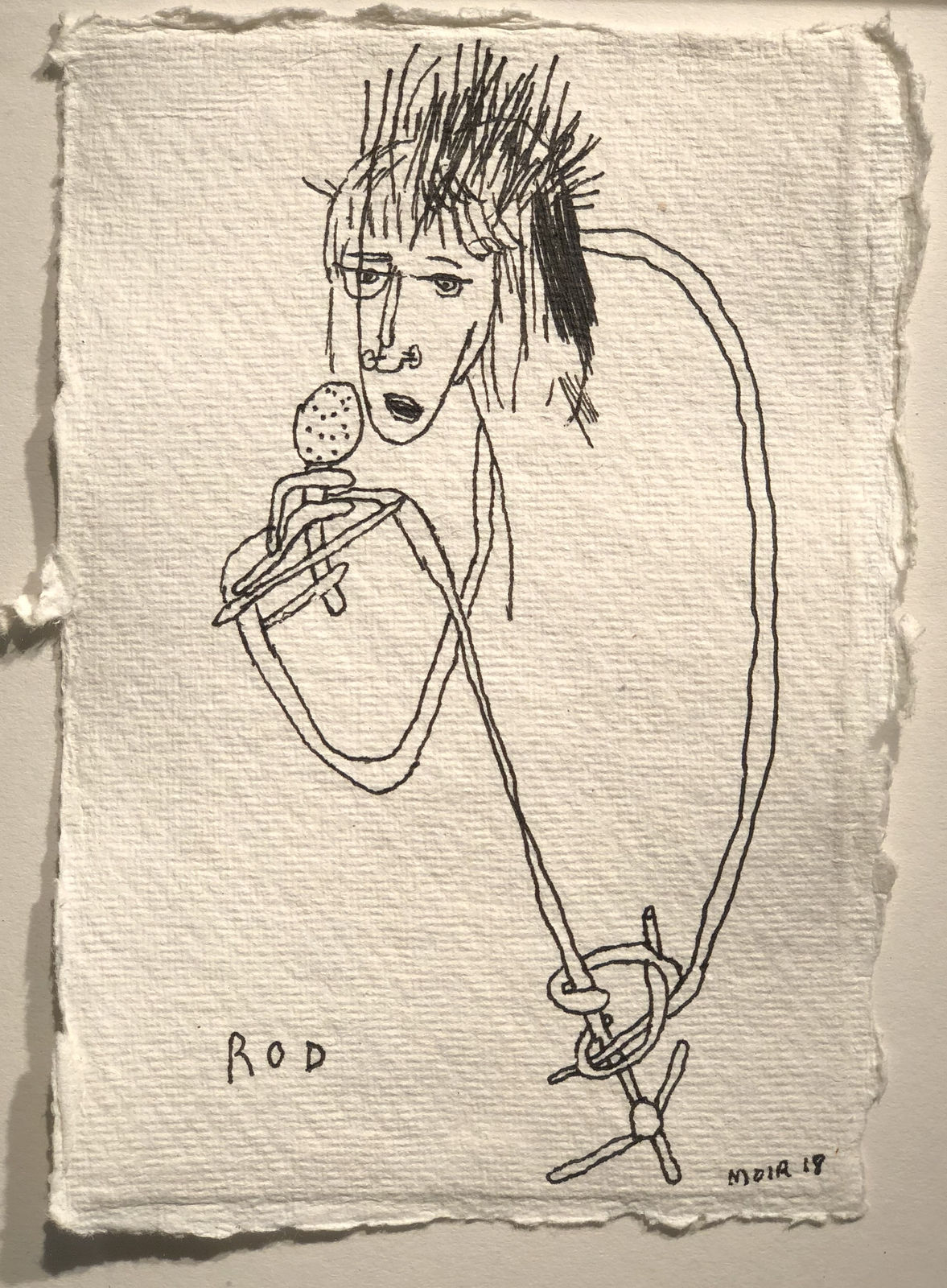 Jim Moir, Rod Stewart, 2018