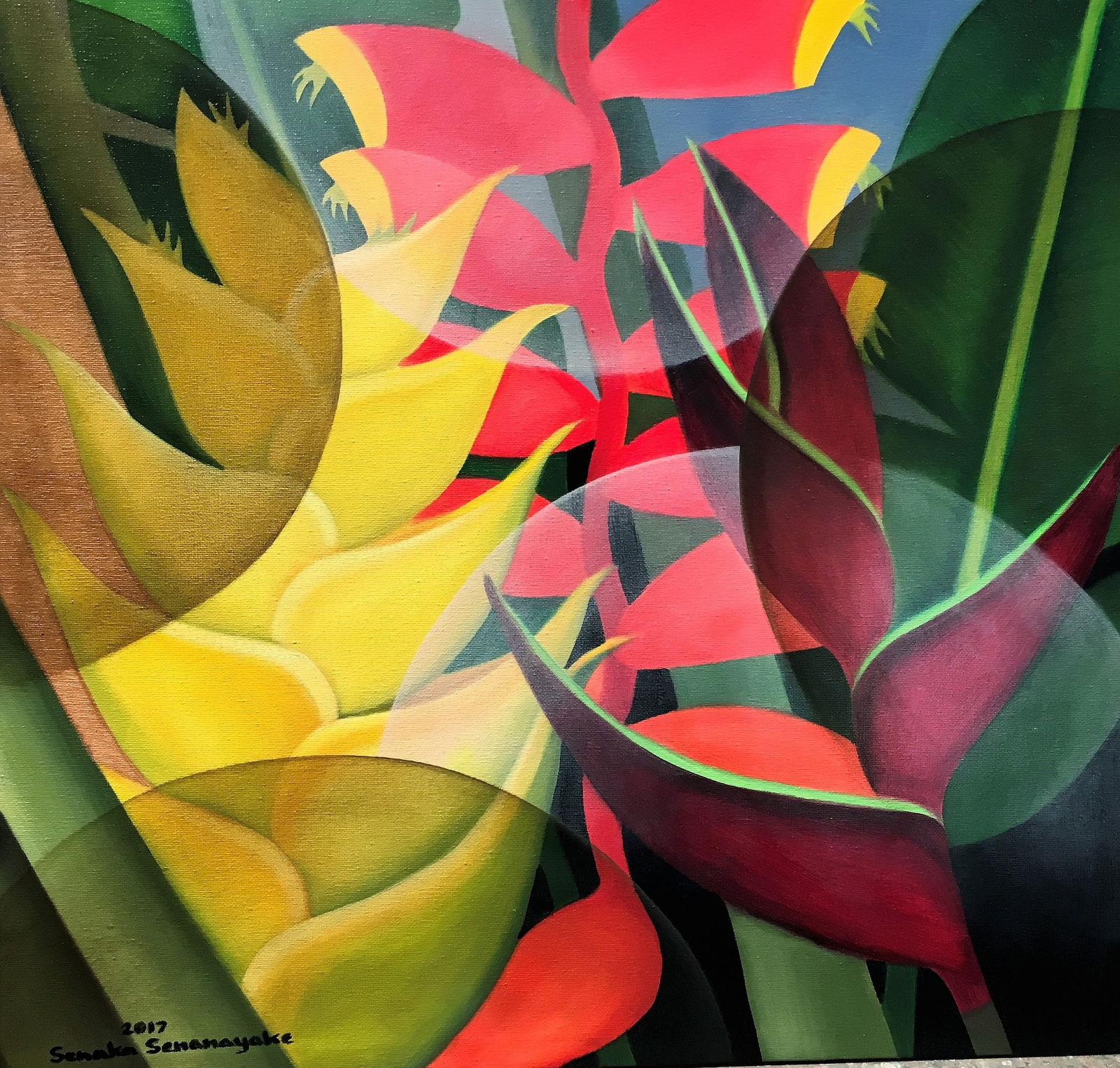 Senaka Senanayake, Heliconias, 2017