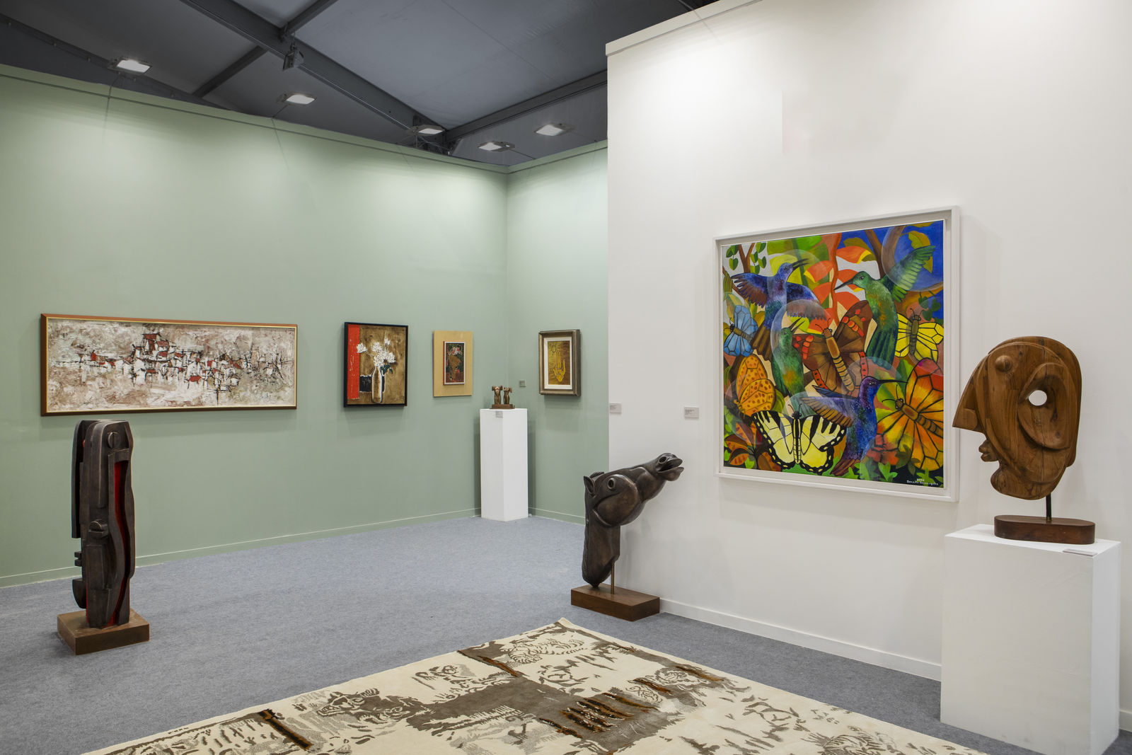 Piraji Sagara, Untitled (Head of a Man), c. 1980-90