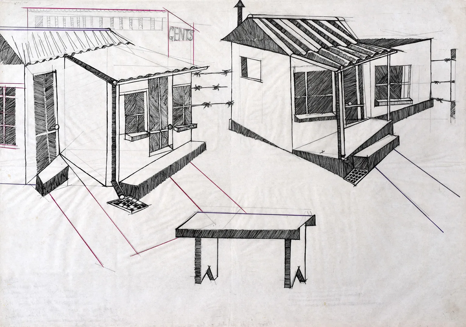 Dumile Feni, Township, c.1970