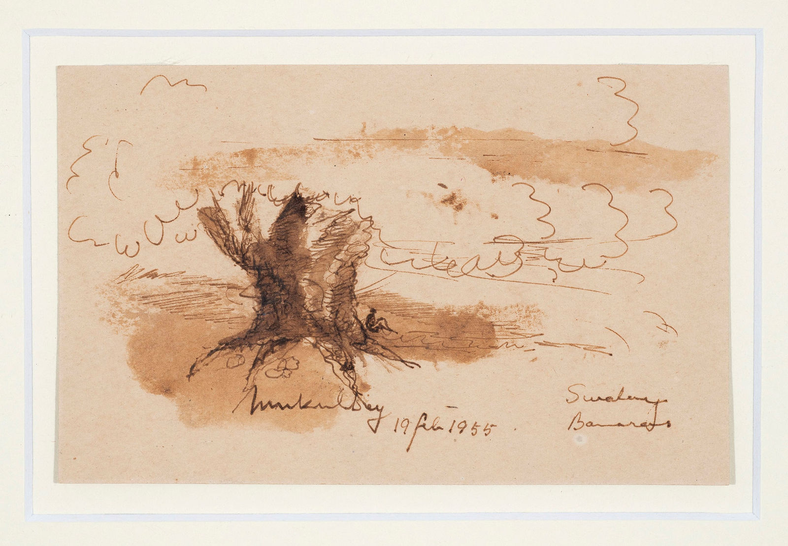 Mukul Dey, Sunday Benaras, 1955