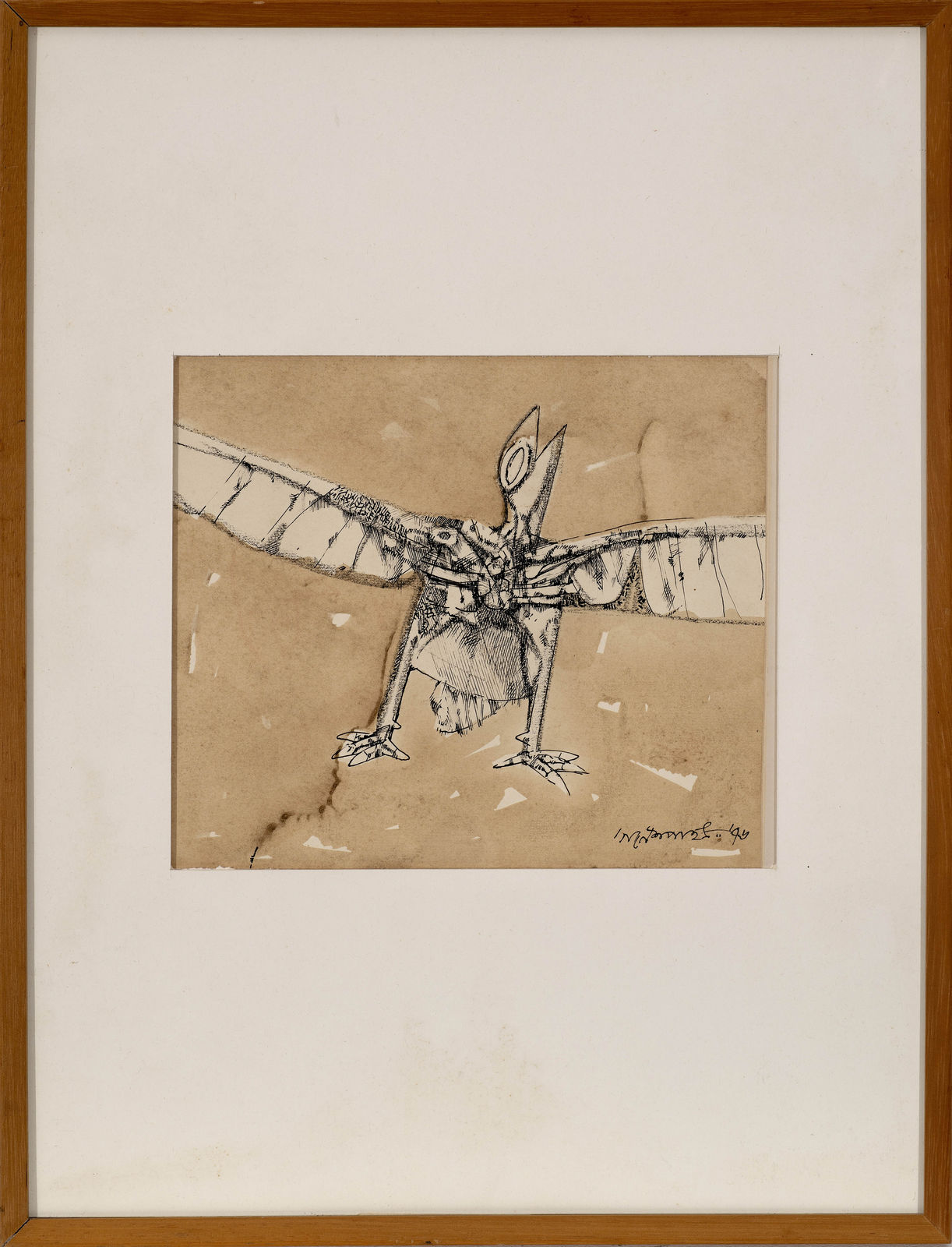 Ganesh Pyne, The Bird, 1972