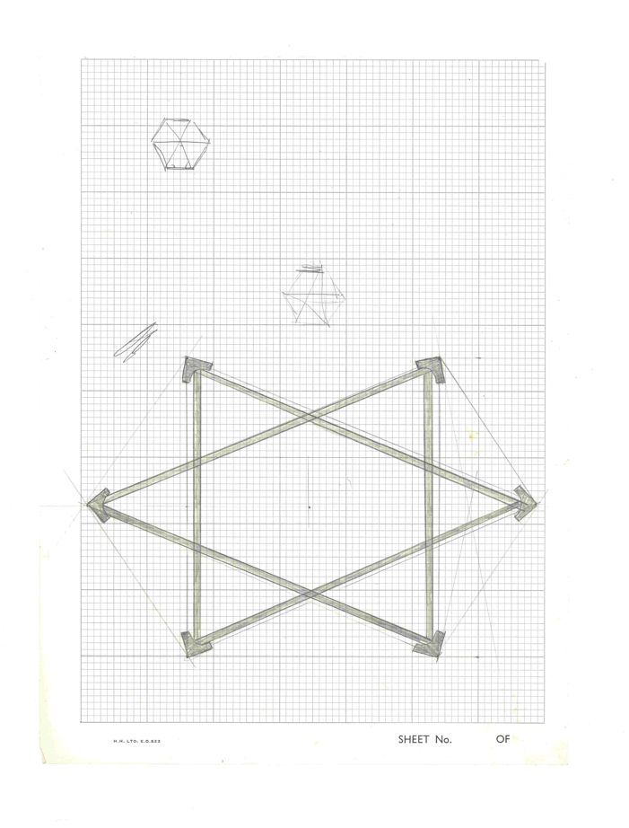 Rasheed Araeen, Untitled, 2 (Set of 4), Late 1960s - early 1970s