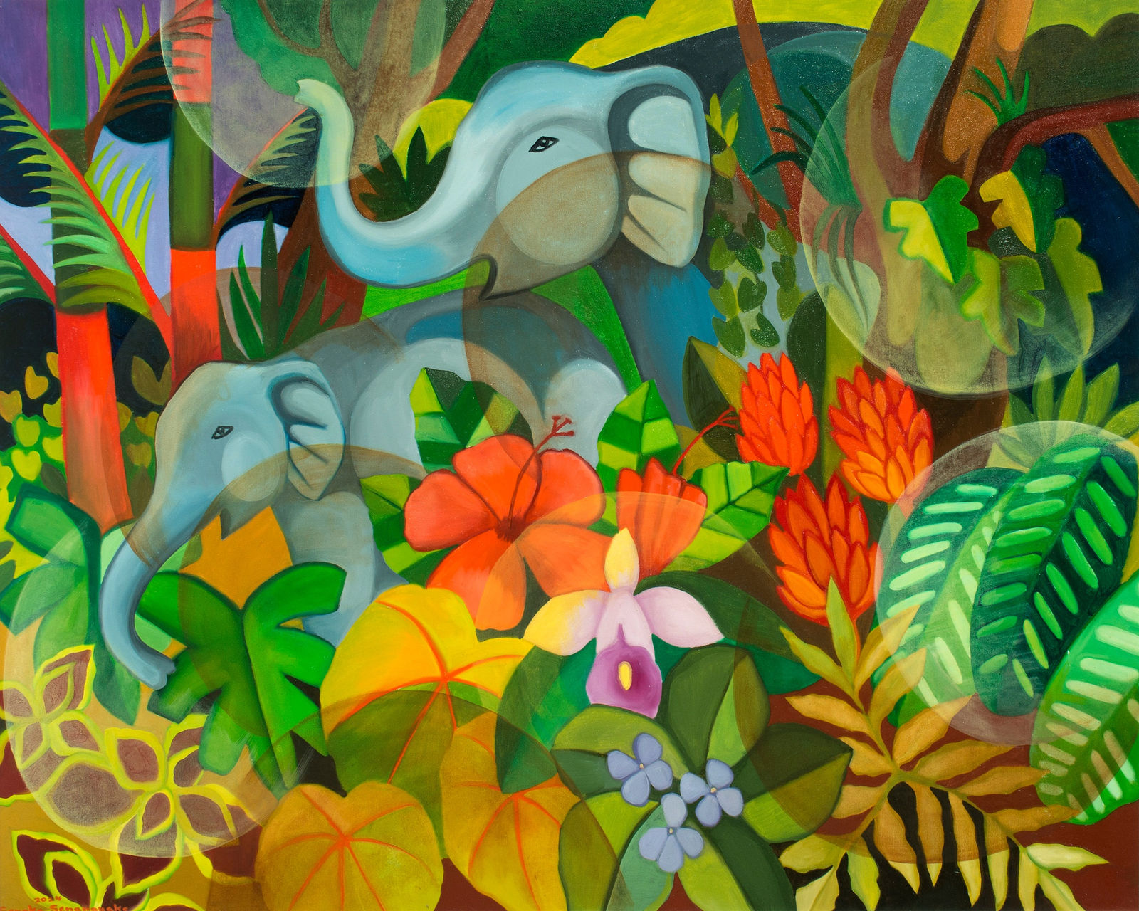 Senaka Senanayake, In Search of the Purple Orchid, 2024