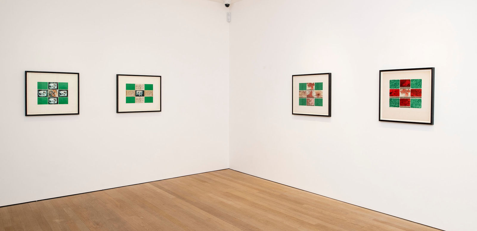 Rasheed Araeen, Green and Red Painting , 1995