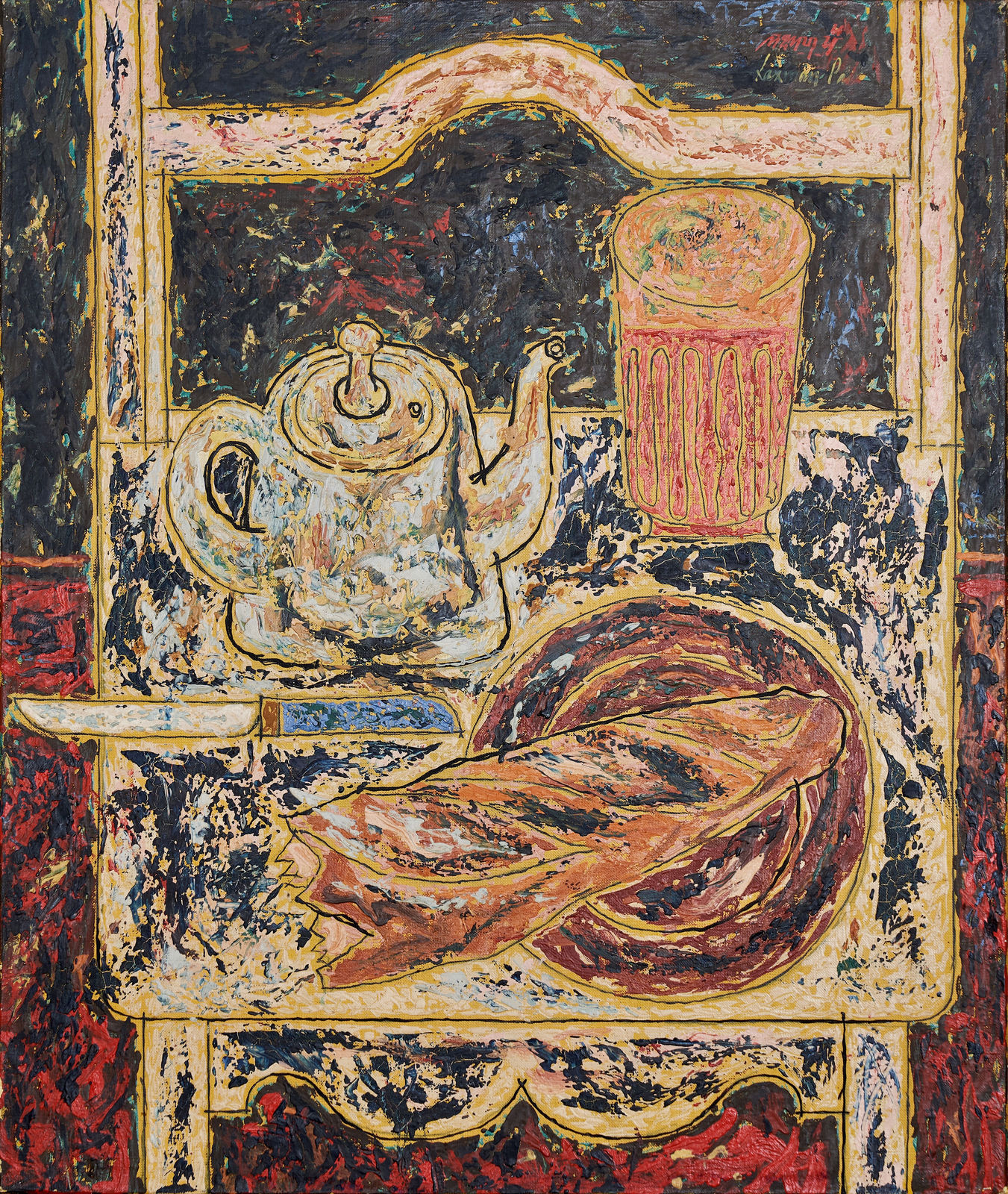 Laxman Pai, Le Pain, 1954