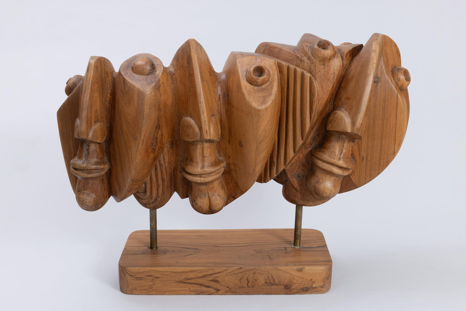 Piraji Sagara, Untitled (Heads), c. 1980-90
