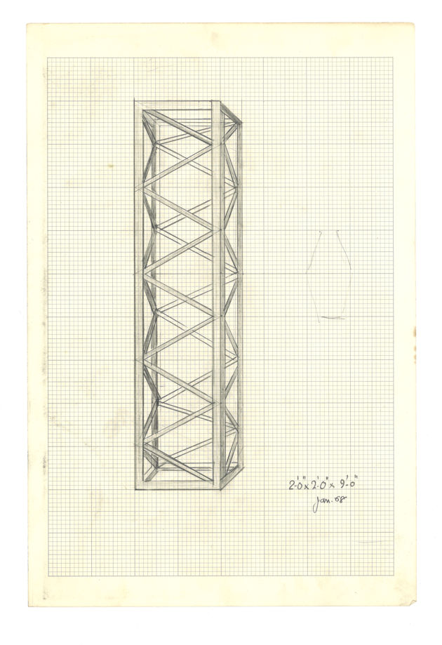 Rasheed Araeen, Untitled, 2 (Set of 4), Late 1960s - early 1970s
