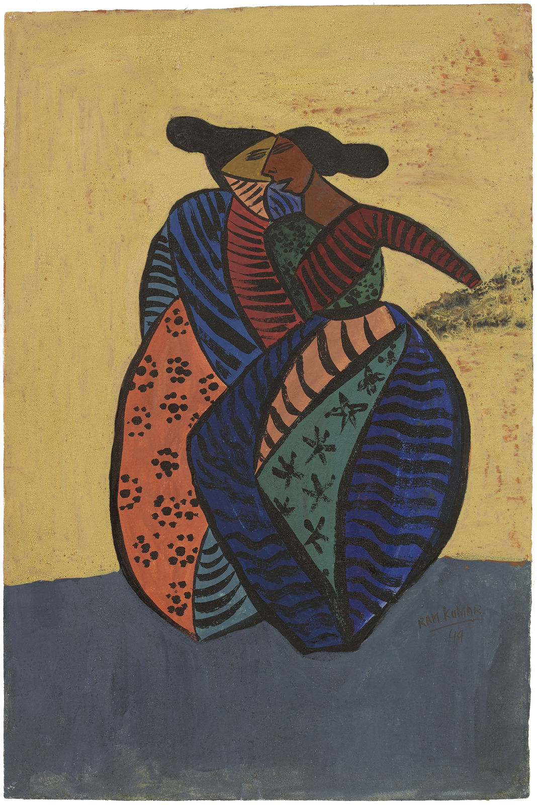 Ram Kumar, The Twins, 1949