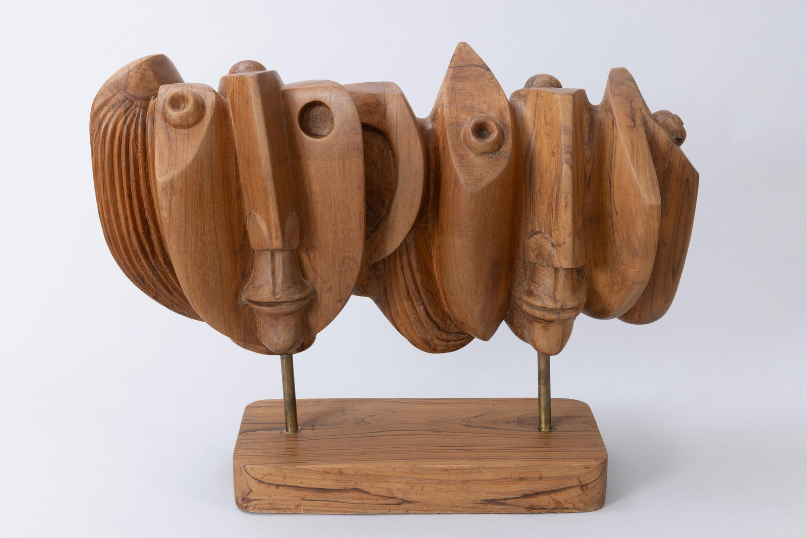 Piraji Sagara, Untitled (Heads), c. 1980-90