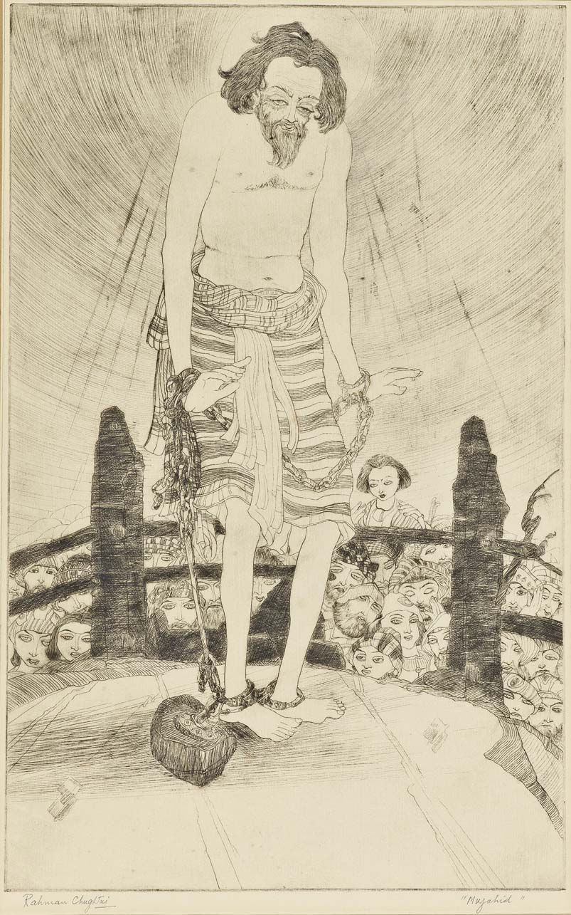 Abdur Rahman Chughtai, Mujahid