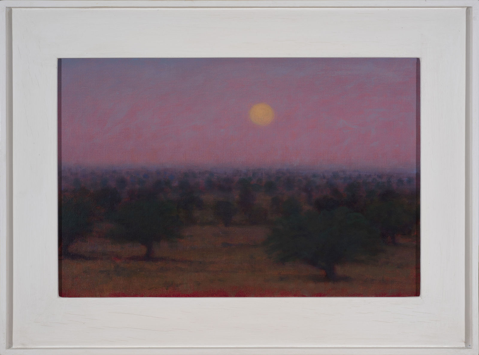 Tobit Roche, Scene from Train with Sunrise, no 7, 2020