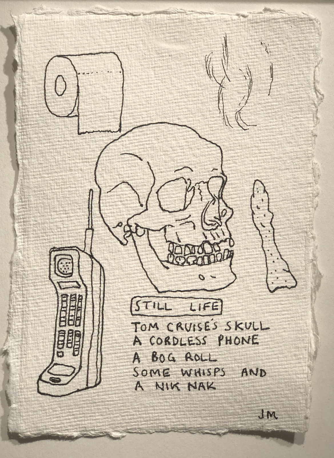 Jim Moir, Still Life with a Nik Nak, 2018