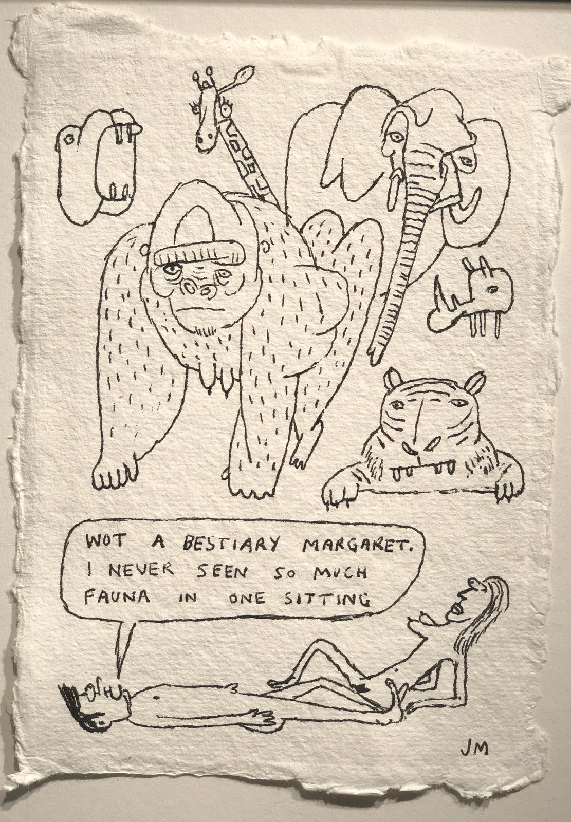 Jim Moir, Bestiary, 2018