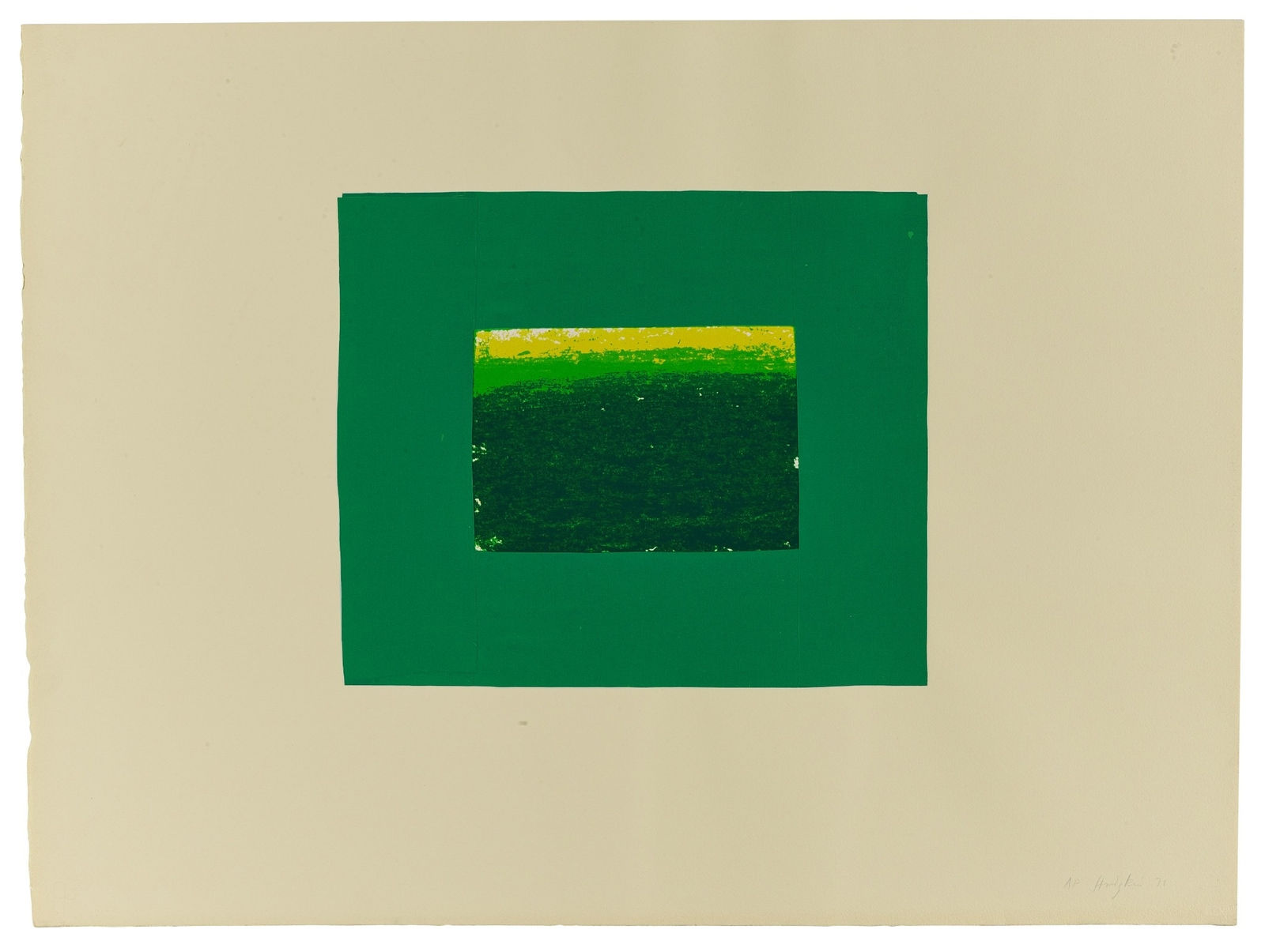 Howard Hodgkin, Indian Views, 1971