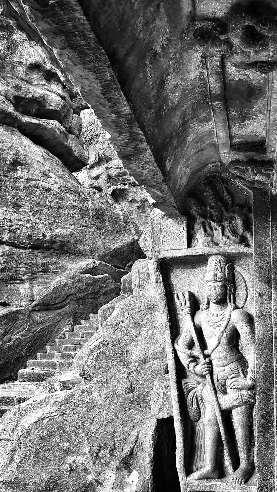 William Dalrymple, Badami Cave One Dvarapala, 2021