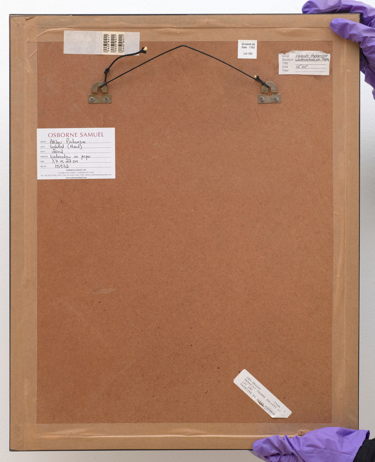 Akbar Padamsee, Untitled (Head), 2002