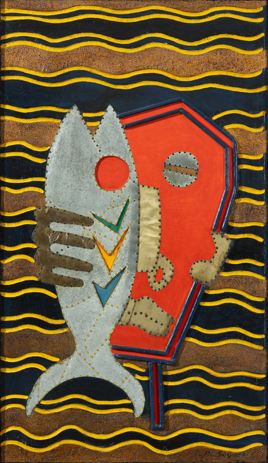 Piraji Sagara, Untitled (Fish), 1970