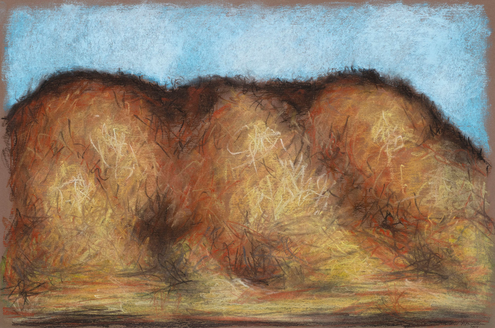 Sudhir Patwardhan, Small Hill, 2004