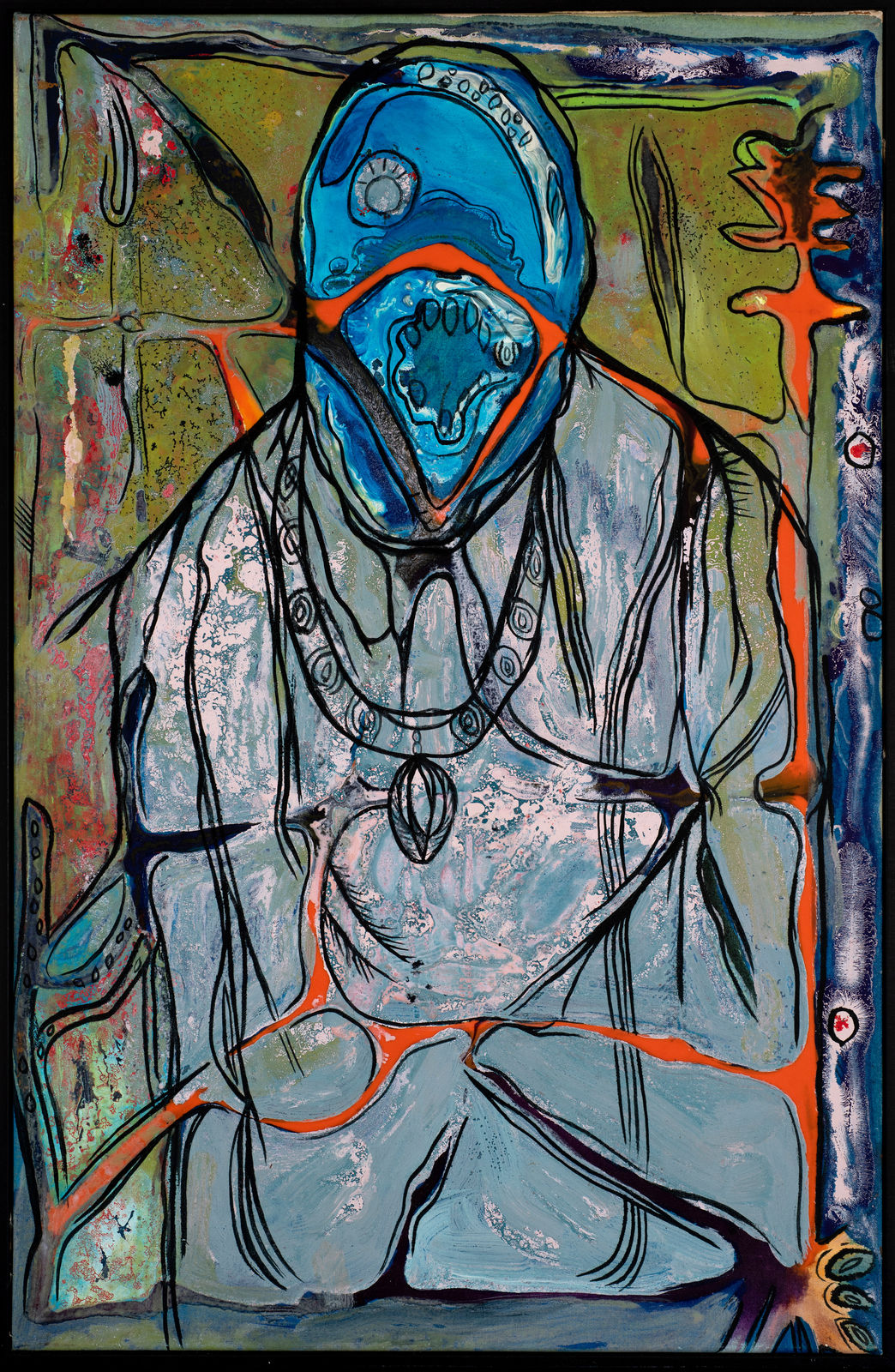 Lancelot Ribeiro, Pope with Holy Spirit, c. 1965