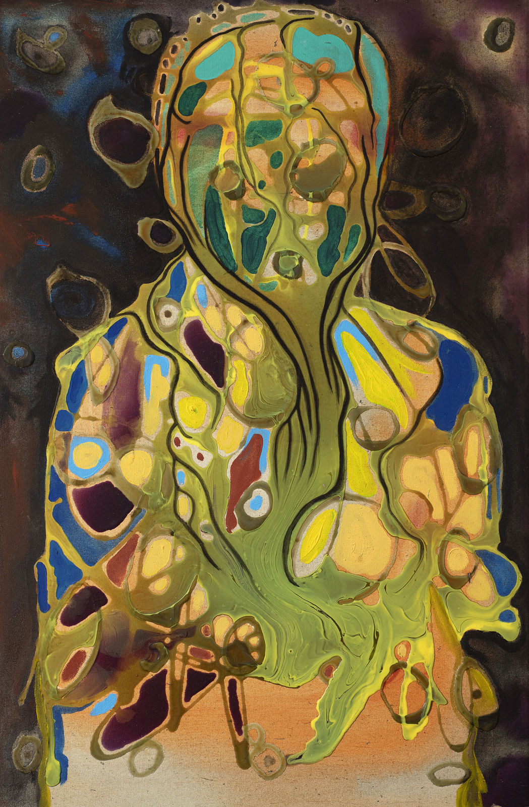 Lancelot Ribeiro, Untitled (Green Man), 1962