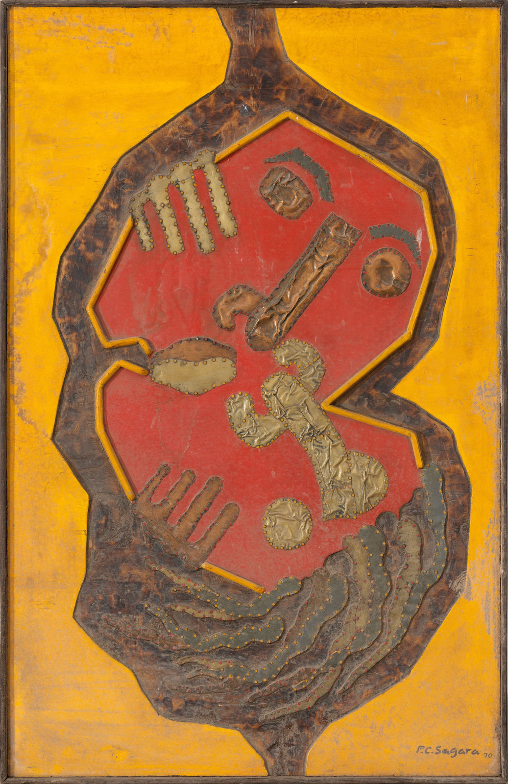 Piraji Sagara, Untitled (Lovers), 1970