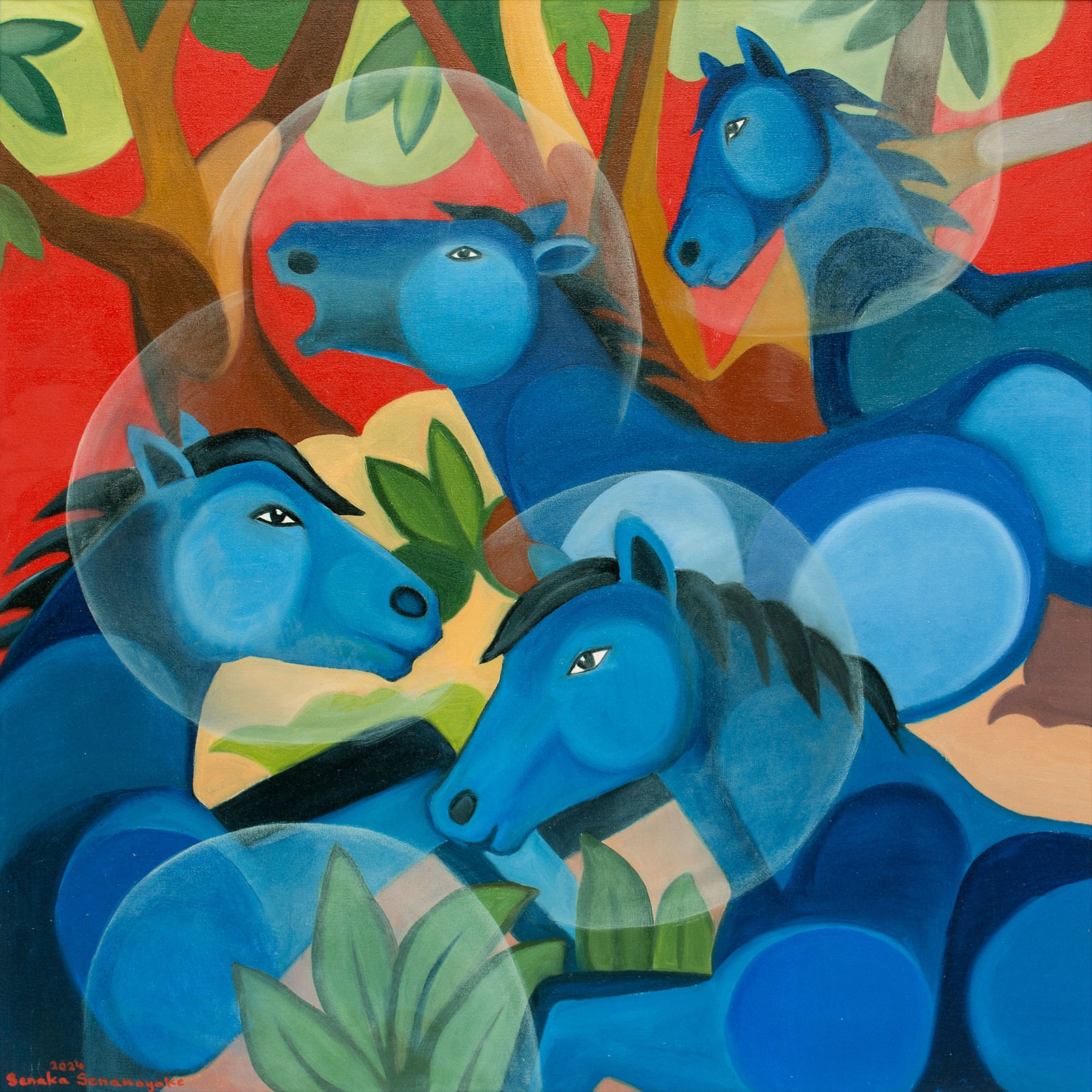 Senaka Senanayake, Horses, 2024