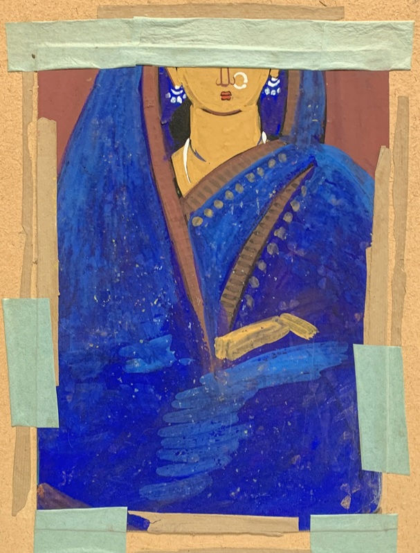 Jamini Roy, Untitled (Pujarin)