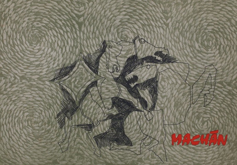 Maqbool Fida Husain, Untitled (Horses)