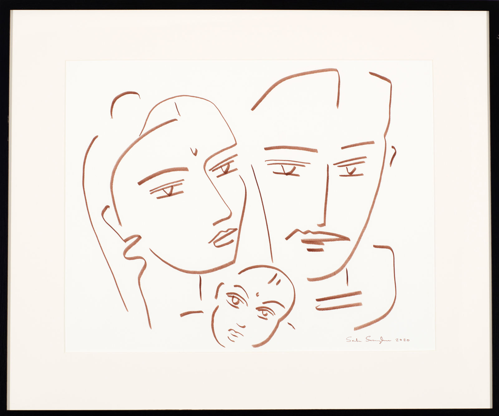 Senaka Senanayake, Untitled (Family), 2020