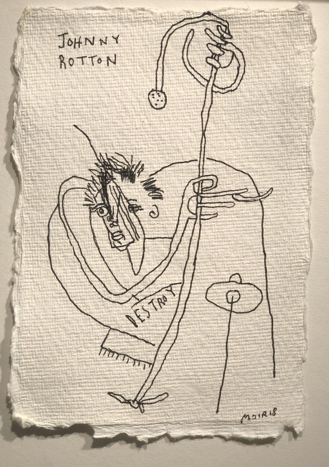 Jim Moir, Johnny Rotton, 2018