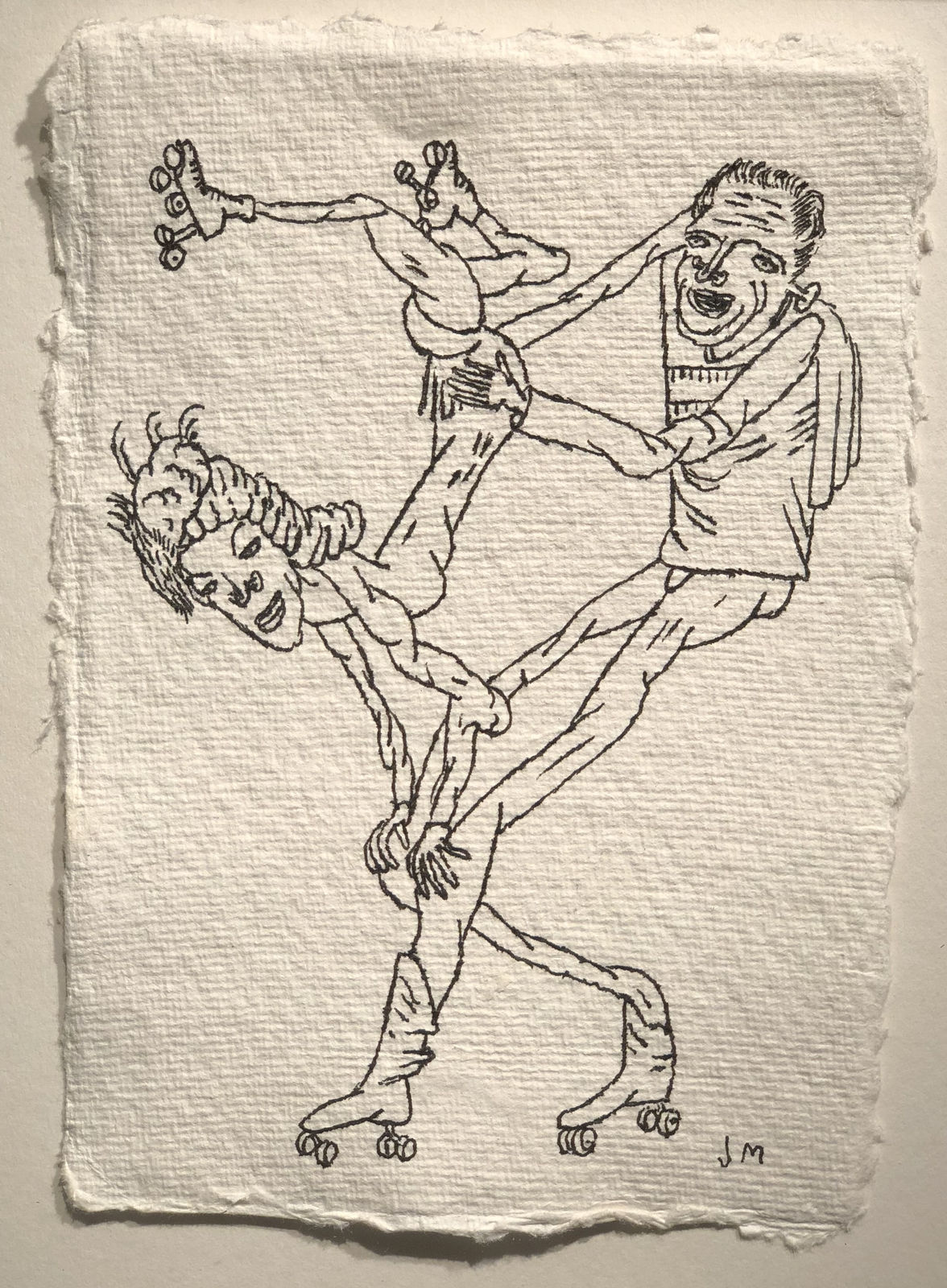 Jim Moir, Rollerskating, 2018