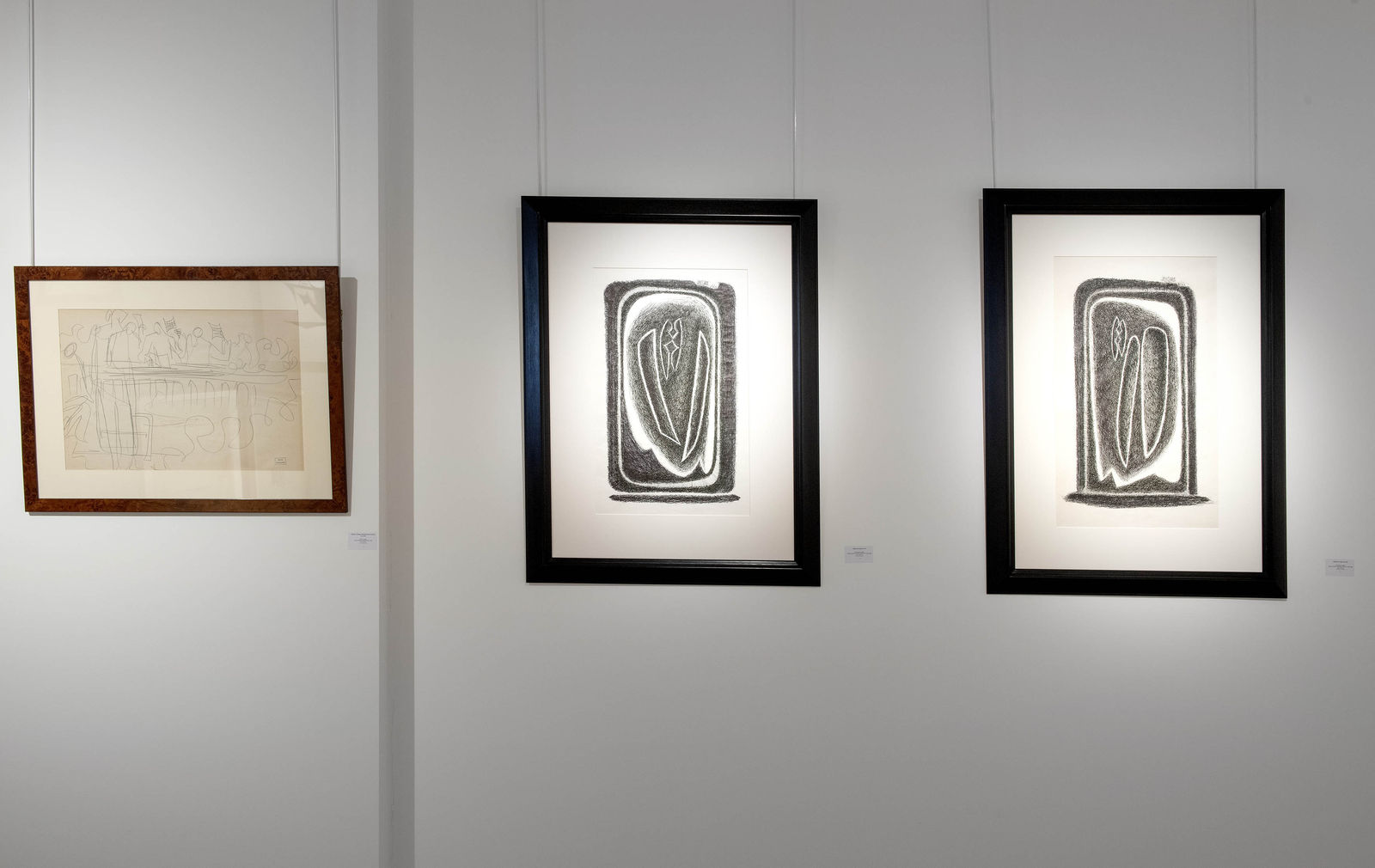 Syed Sadequain, Two Figures, 1962