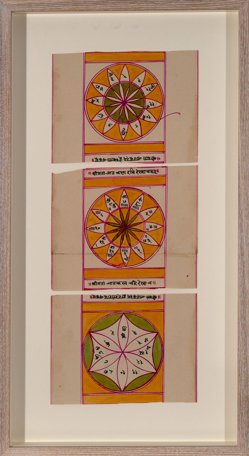 Anonymous, Three Horoscope Charts , 20th Century