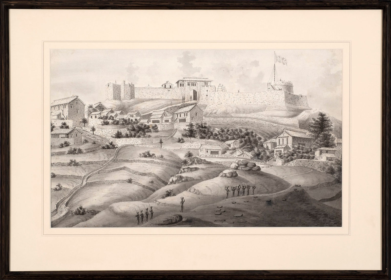 Anglo Indian School, A Company Fort, Early 19th Century