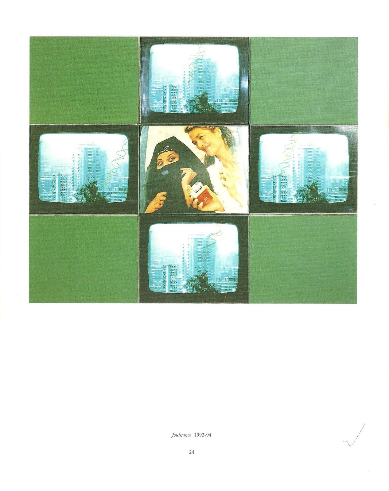 Rasheed Araeen, Jouissance, 1993-1994