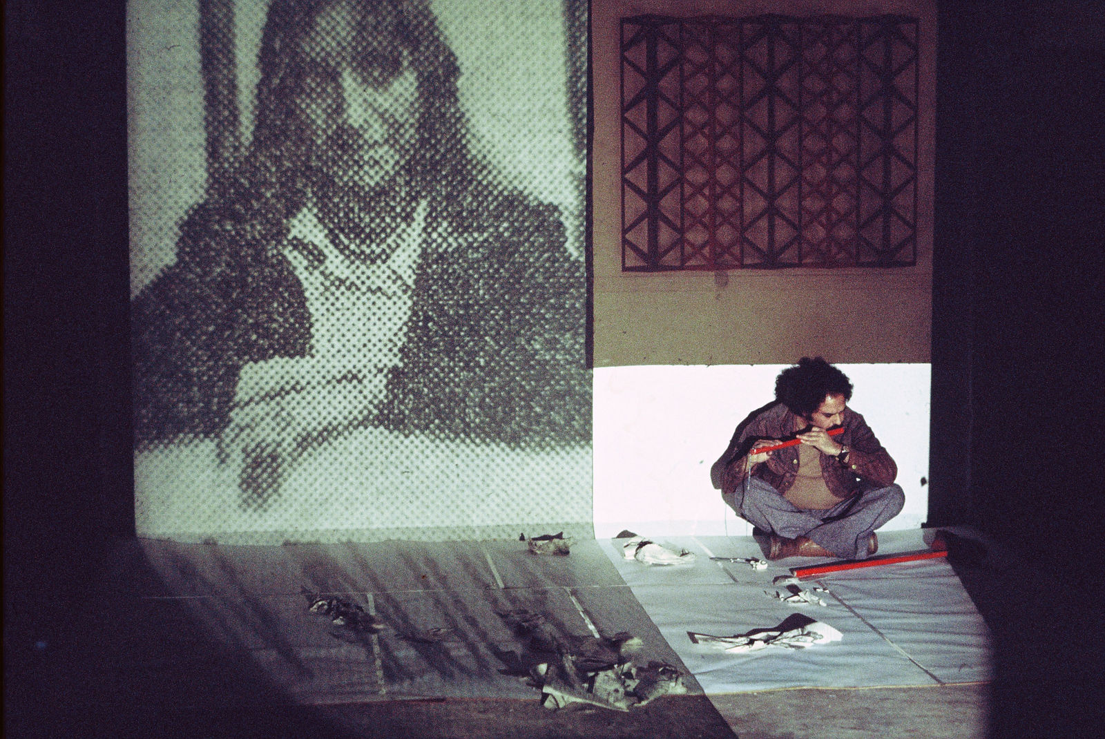 Rasheed Araeen, Paki Bastard (Portrait of the Artist as a Black Person), 1977