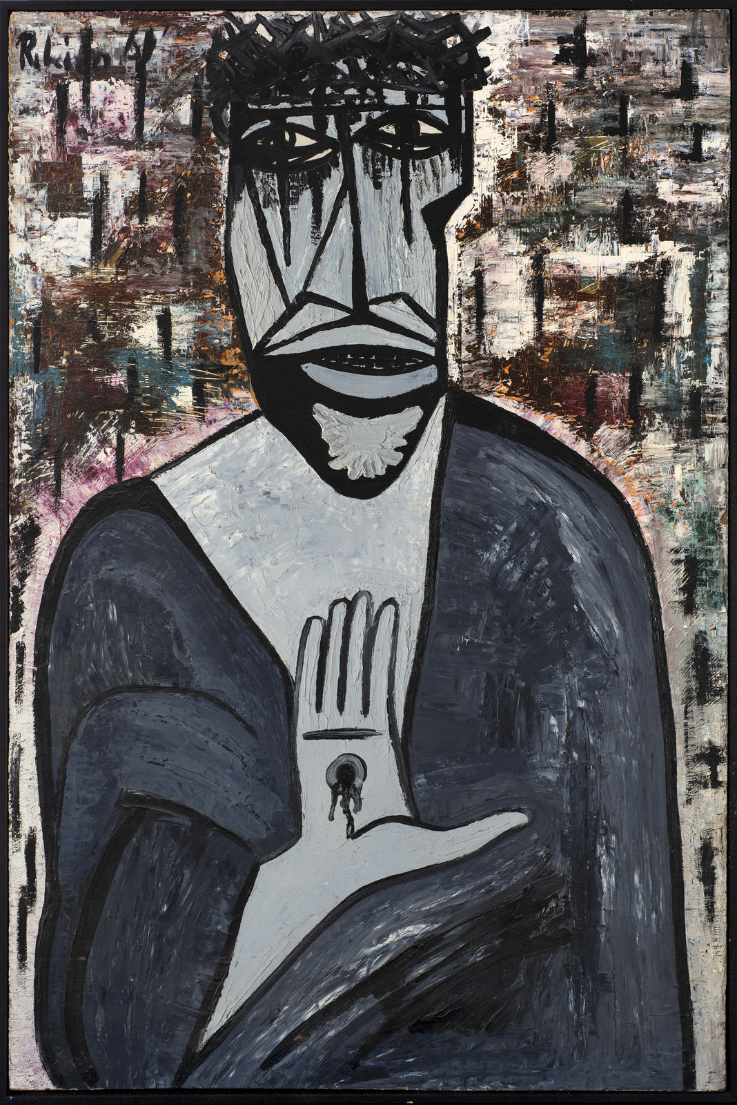 Lancelot Ribeiro, Untitled (Christ Displaying His Wounds), 1961